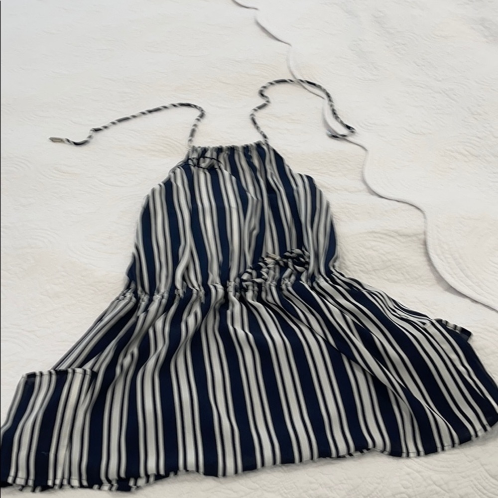 Stripes mini dress